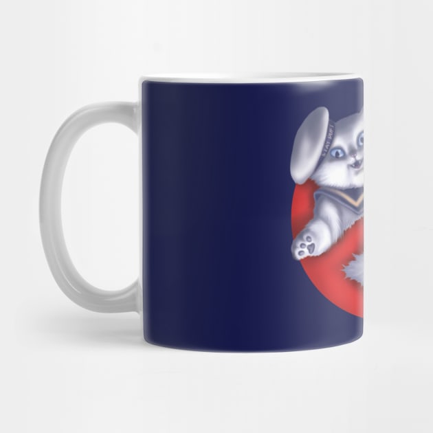 Stay Puft Marshmallow Cat by GeekyPet